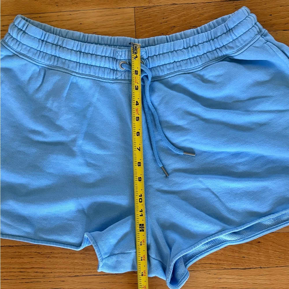 Aerie Sky Blue Knitwear Lounge Shorts ~ XL - Picture 5 of 8